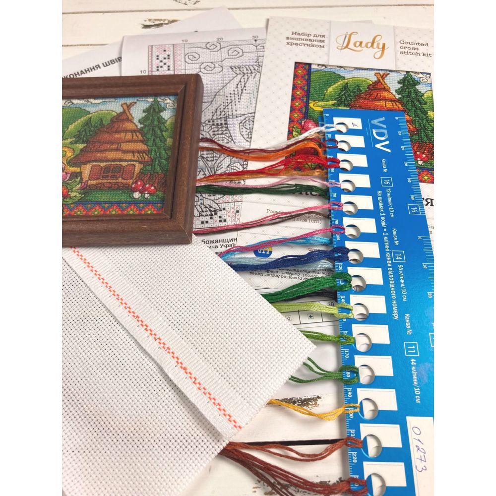 Cross-Stitch Kit “Carpathia Forests ” Lady 01273