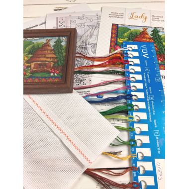 Cross-Stitch Kit “Carpathia Forests ” Lady 01273