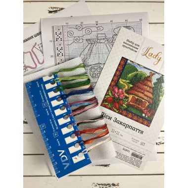 Cross-Stitch Kit “Carpathia Forests ” Lady 01273