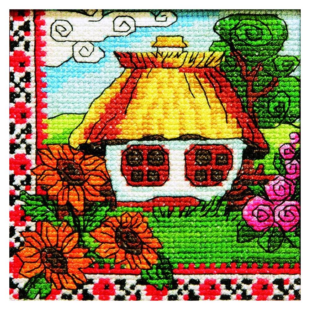 Cross-Stitch Kit “Slobozhanshchina Flowers ” Lady 01274