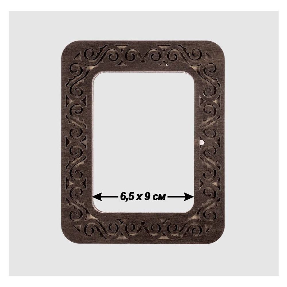 Plywood hoop for Mill-Hill beading kits and for perforated paper.