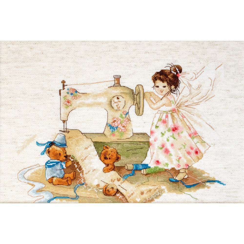 Cross Stitch Kit “Needlework Fairy” Luca-S B1116