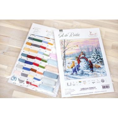 Cross-Stitch Kit Merry Christmas, Luca-S B2358