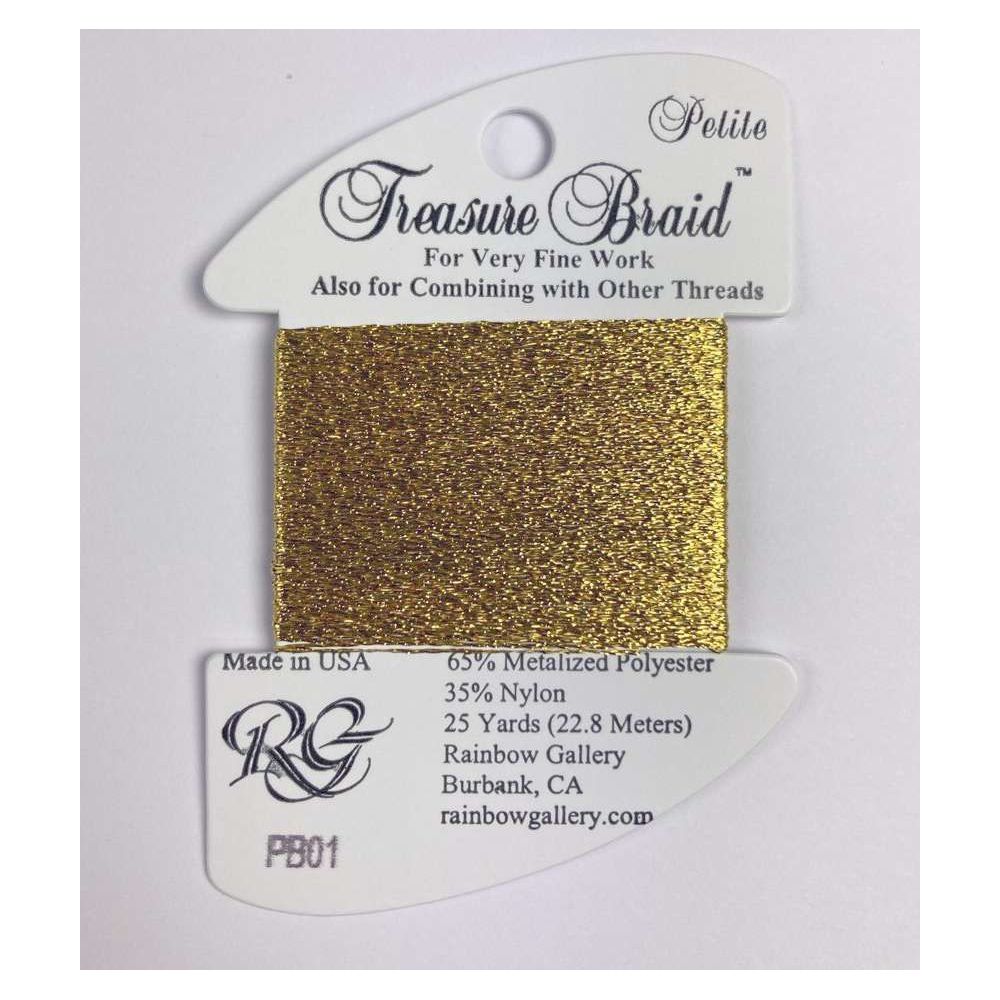 Thread PB01- Bright Gold Rainbow Gallery