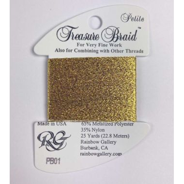 Thread PB01- Bright Gold Rainbow Gallery