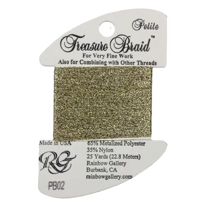 Thread PB02- Arctic Gold Rainbow Gallery