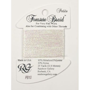 Thread PB10- White Pearl Rainbow Gallery