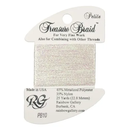 Thread PB10- White Pearl Rainbow Gallery