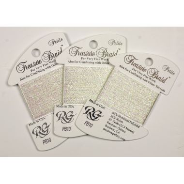 Thread PB10- White Pearl Rainbow Gallery