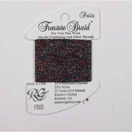Thread PB68- Black Opal Rainbow Gallery