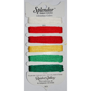 Splendor SC3- Christmas Colors Rainbow Gallery