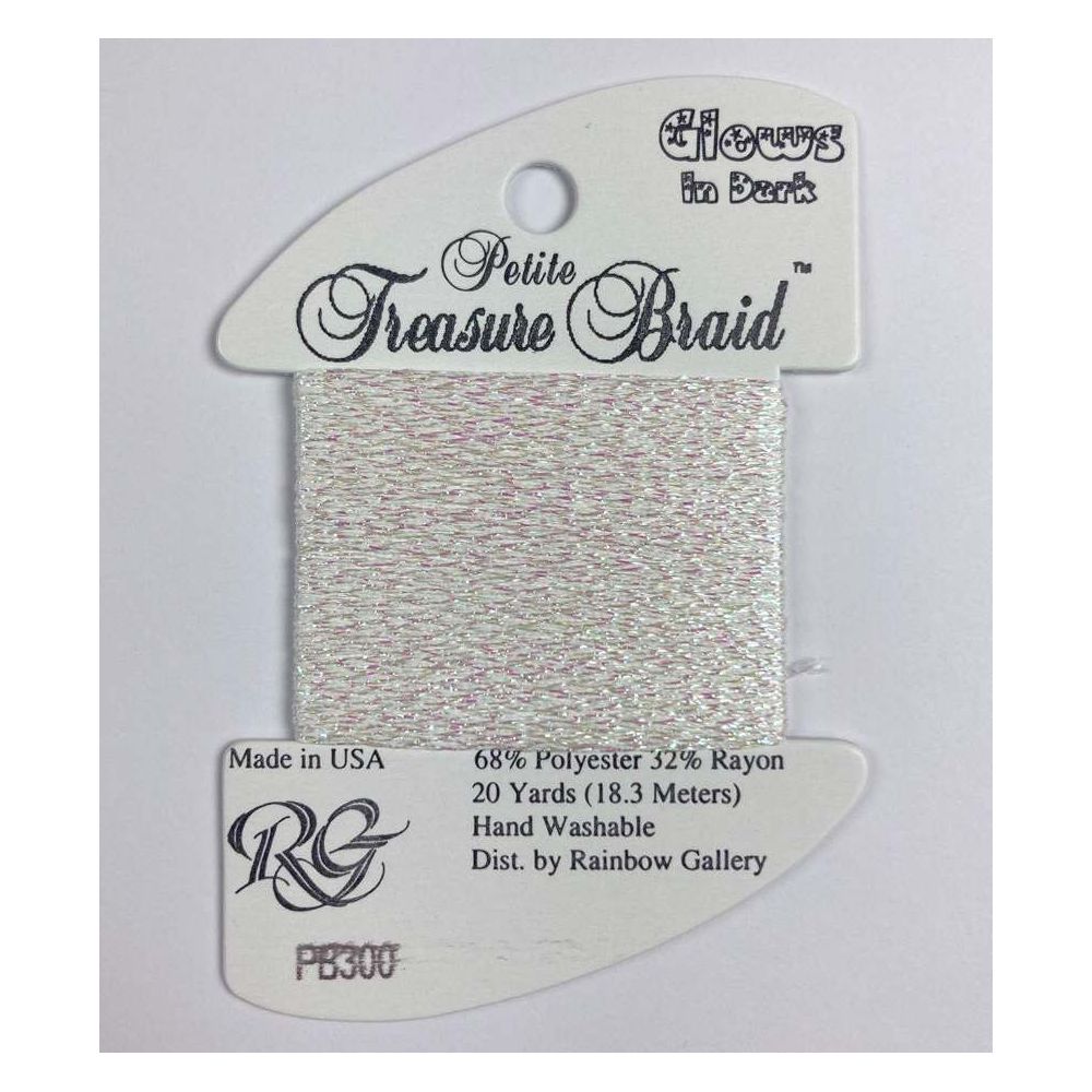 Thread PB300- White Glow In Dark Rainbow Gallery