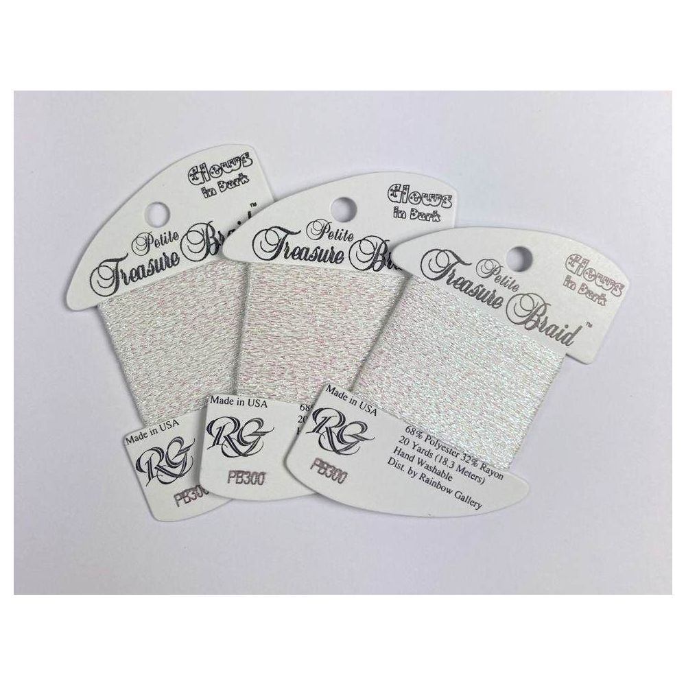 Thread PB300- White Glow In Dark Rainbow Gallery