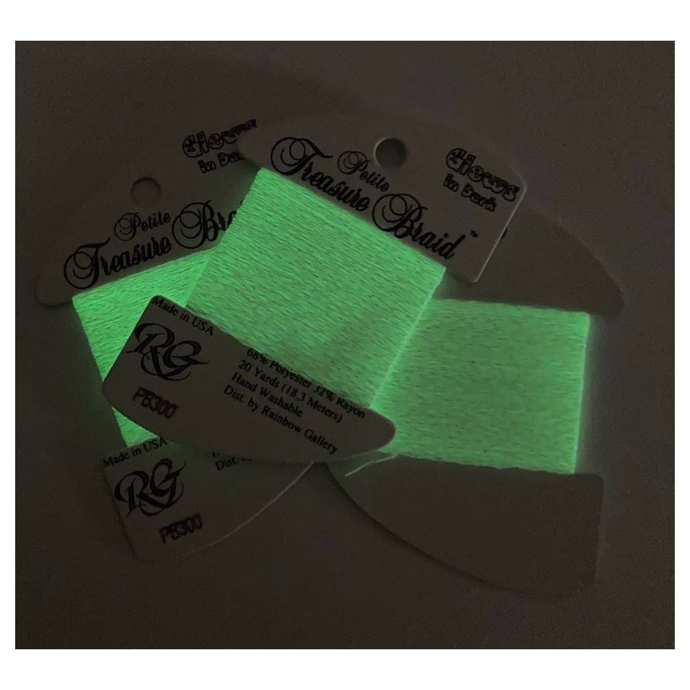 Thread PB300- White Glow In Dark Rainbow Gallery
