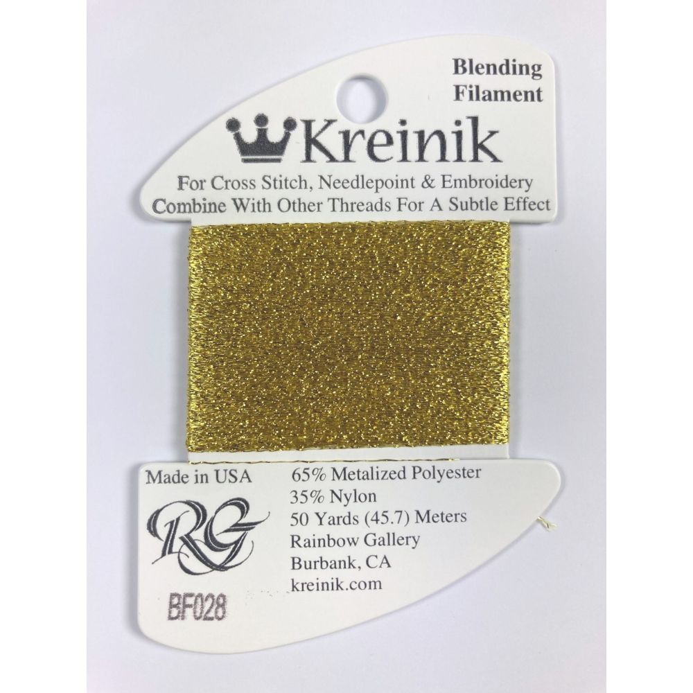 Thread 028 - Citron Blending Filament Kreinik B010028/50/O
