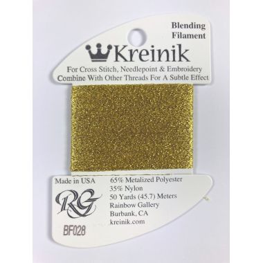 Thread 028 - Citron Blending Filament Kreinik B010028/50/O