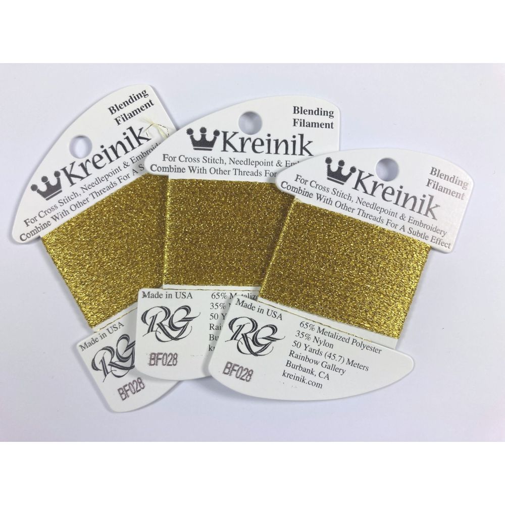 Thread 028 - Citron Blending Filament Kreinik B010028/50/O