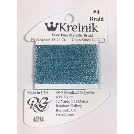 Thread 014 - Sky Blue Very Fine 4 Braid Kreinik B040014S