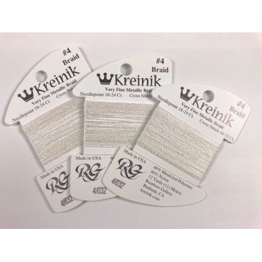 Thread 032 - Pearl Very Fine 4 Braid Kreinik B040032S