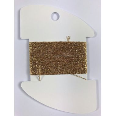 Thread 202HL - Aztec Gold High Lustre Very Fine 4 Braid Kreinik B040202HS