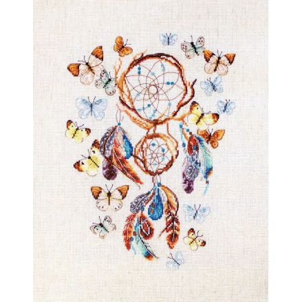 LetiStitch Counted Cross Stitch Kit LETI 922 – Keep your dreams safe