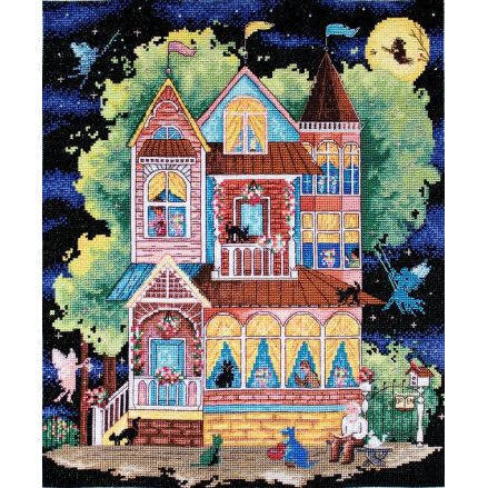 LetiStitch Counted Cross Stitch Kit LETI 937 – Fairy tale house