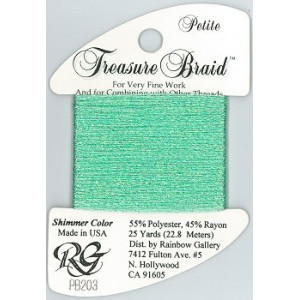 Thread PB203- Seafoam Shimmer Colors Rainbow Gallery