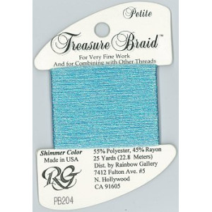Thread PB204- Blue Shimmer Colors Rainbow Gallery