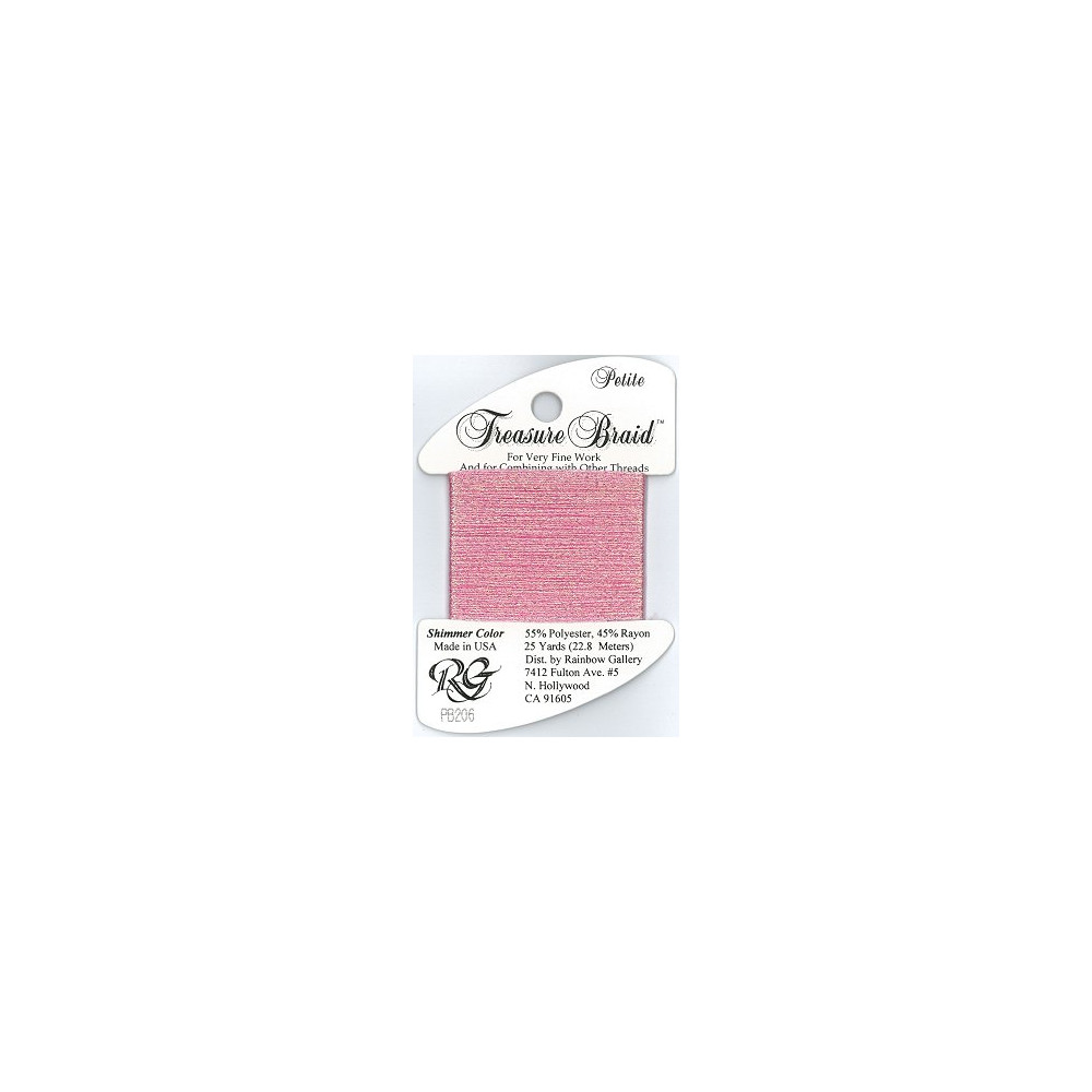 Thread PB206- Pink Shimmer Colors Rainbow Gallery