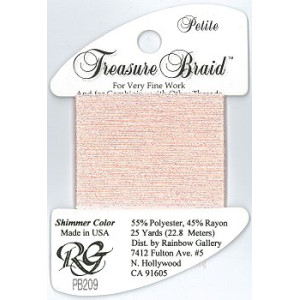 Thread PB209- Pink Carnation Shimmer Colors Rainbow Gallery