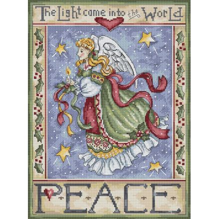 LetiStitch Counted Cross Stitch Kit LETI 991 – Angel of Peace