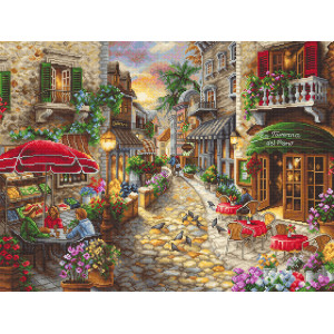 Letistitch Early Evening in Avola Cross Stitch Kit L8021