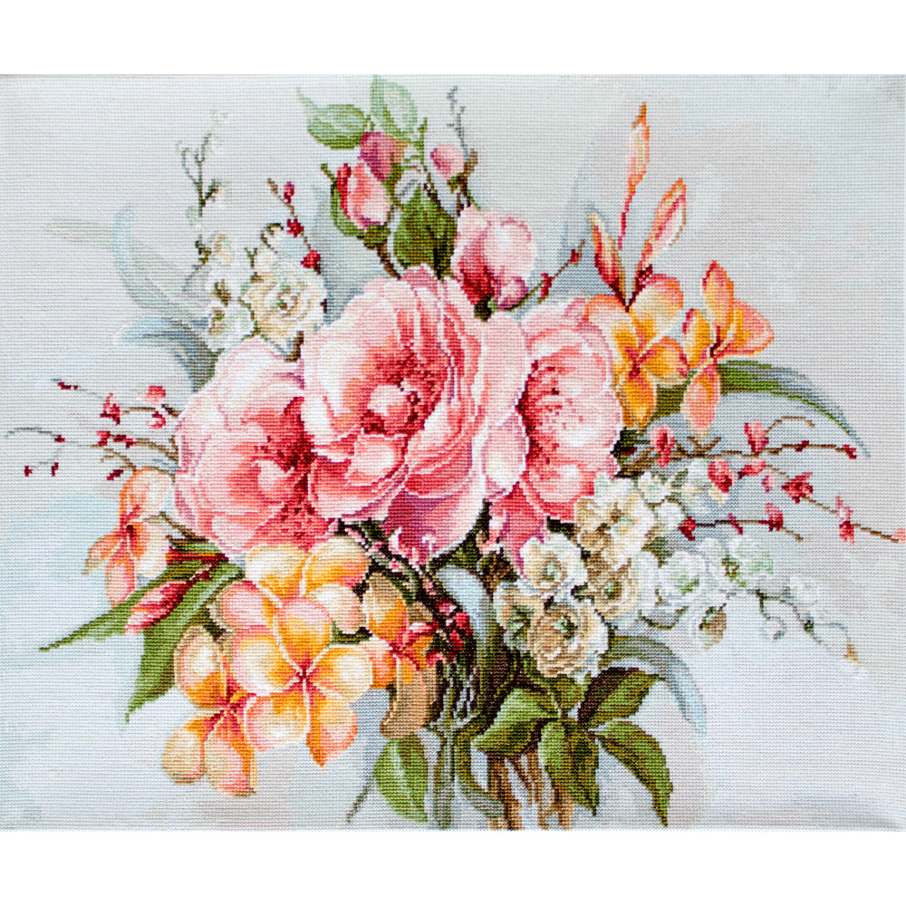 Cross Stitch Kit “Flower bouquet” Luca-S BA2364