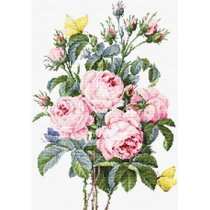 Cross Stitch Kit “Bouquet of roses” Luca-S BA2373