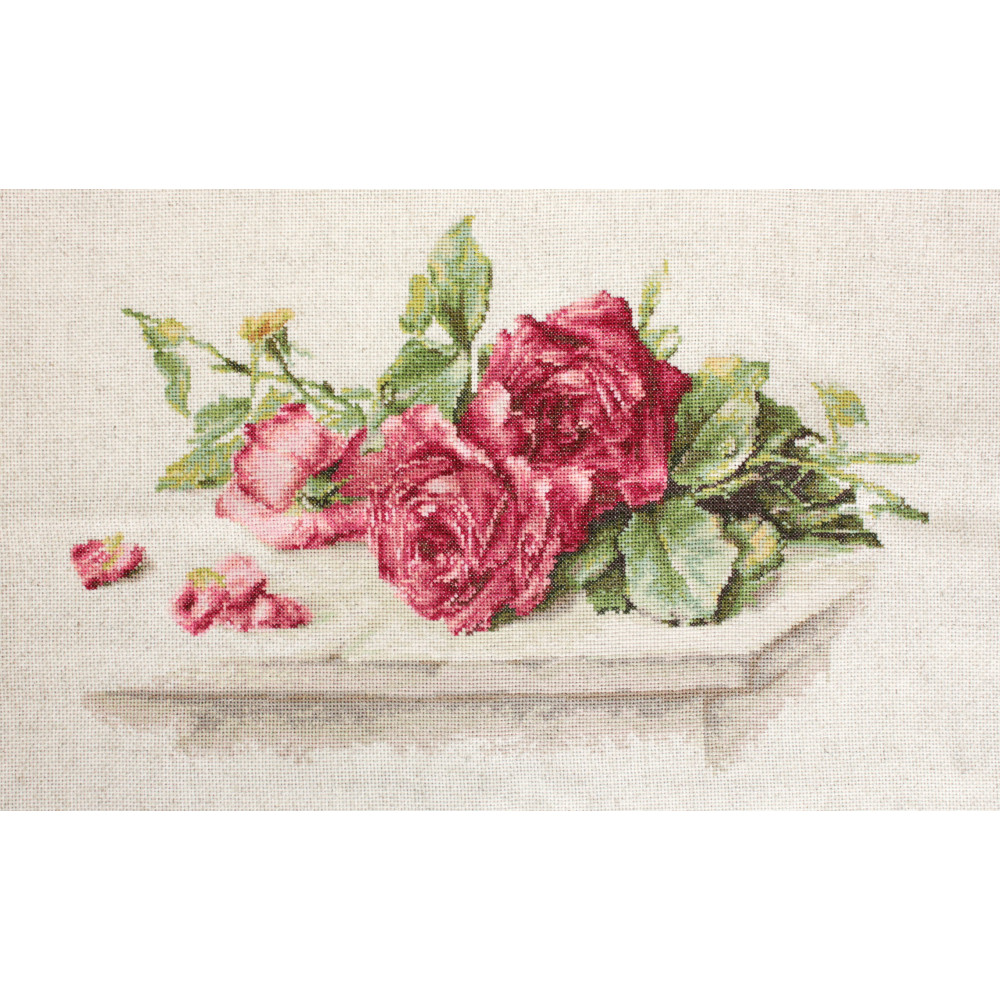 Cross Stitch Kit “Red Roses” Luca-S BL22411