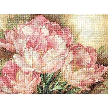 Counted Cross Stitch Kit Tulip Trio, Dimensions 35175
