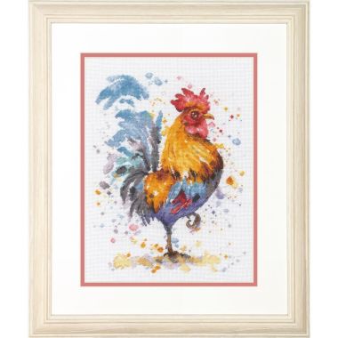 Dimensions Counted Cross Stitch Kit - Rooster 16 Count, 70-35432