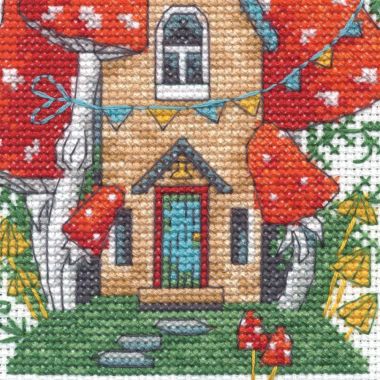 Dimensions Counted Cross Stitch Kit 70-65227 – Forest House