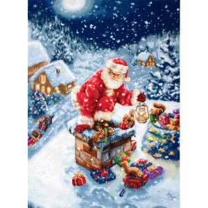 Cross Stitch Kit Santa Claus, Luca-S B577