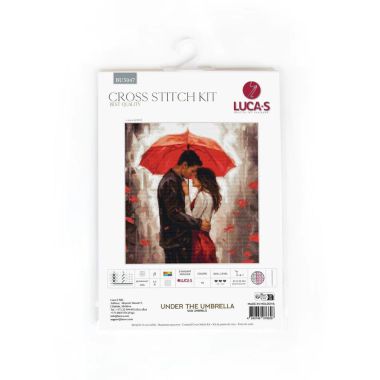 Cross Stitch Kit Luca-S - Under the Umbrella, BU5047
