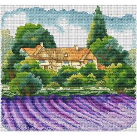 Cross Stitch Kit “Lavender Waves” Iris Design 05209