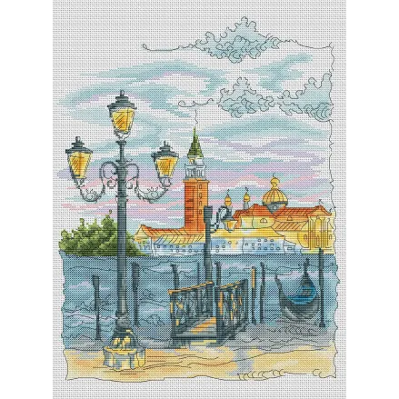 Cross Stitch Kit “Venice” Iris Design 04109