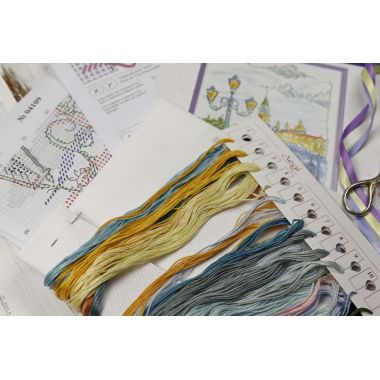 Cross Stitch Kit “Venice” Iris Design 04109