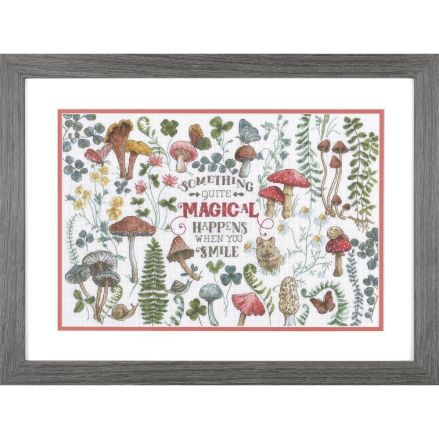 Dimensions Gold Collection Counted Cross Stitch Kit - Woodland Magic (16 Count), 70-35430