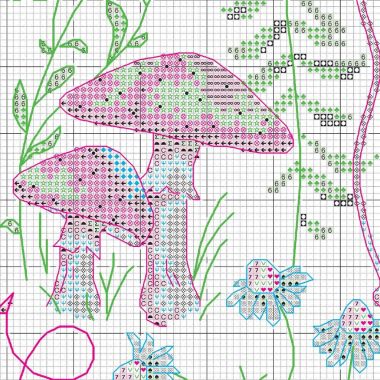 Dimensions Gold Collection Counted Cross Stitch Kit - Woodland Magic (16 Count), 70-35430