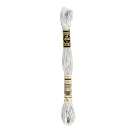 DMC 001 Six-Strand Floss – White Tin