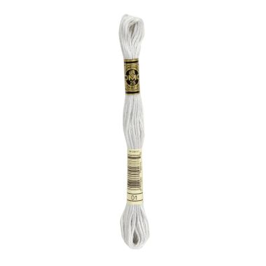 DMC 001 Six-Strand Floss – White Tin
