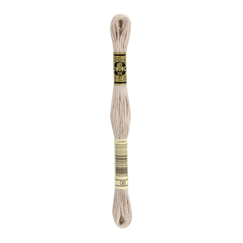 DMC 006 Six-Strand Floss – Medium Light Driftwood DMC 006 Six-Strand Floss – Medium Light Driftwood