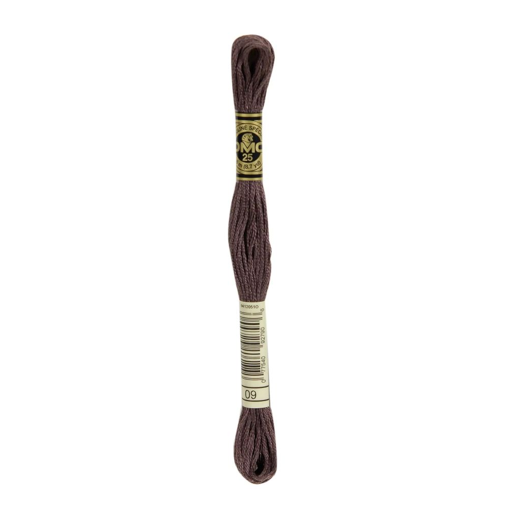 DMC 009 Six-Strand Floss – Very Dark Cocoa DMC 009 Six-Strand Floss – Very Dark Cocoa