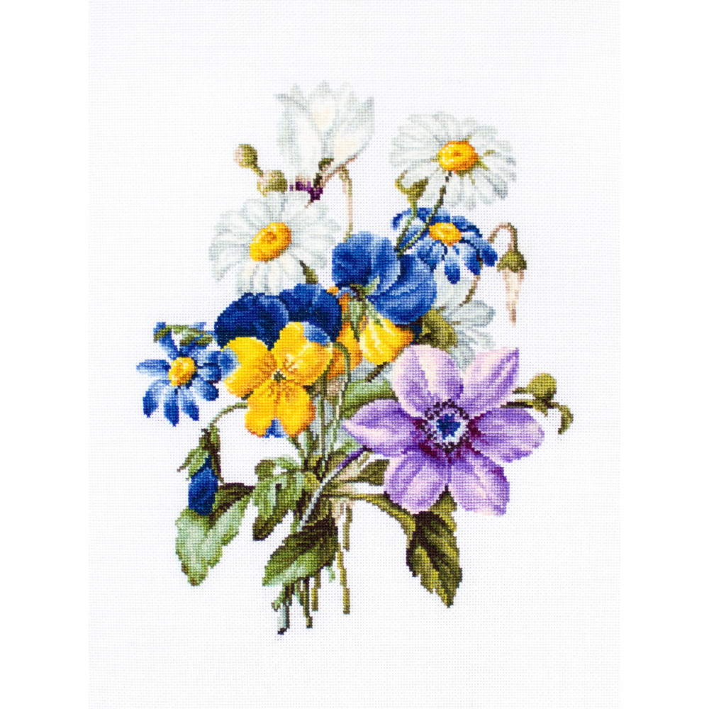 Cross Stitch Kit “Bouquet of Flowers” Luca-S B2348